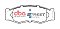 DBA Street Series Ceramic Brake Pads 130mm x 49.3mm DB340SS - Front