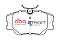 DBA Street Series Ceramic Brake Pads 108.3mm x 59.9mm DB425SS - Front