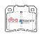 DBA Street Series Ceramic Brake Pads 80.8mm x 65.9mm DB521SS - Rear