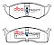 DBA Street Series Semi-Metallic Brake Pads 164.1/164.6mm x 54.6/51.6mm DB7470ASS - Front