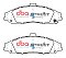 DBA Street Series Ceramic Brake Pads 183.6mm x 63.1mm DB7599SS - Front