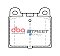 DBA Street Series Semi-Metallic Brake Pads 76.6mm x 70.1mm DB84SS - Front