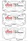 DBA Xtreme Performance Brake Pads 163.1mm x 90.7+81mm DB9011XP - Front