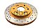 DBA Street Series X-GOLD Brake Disc 330mm x 30mm Kangaroo Paw DBA2010X - Front