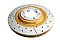 DBA Street Series X-GOLD Brake Disc 300mm x 27mm Kangaroo Paw DBA2060X - Front
