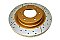 DBA Street Series X-GOLD Brake Disc 332mm x 28mm Kangaroo Paw DBA2216X - Front