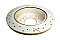 DBA Street Series X-GOLD Brake Disc 332mm x 18mm Kangaroo Paw DBA2219X - Rear