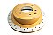 DBA Street Series X-GOLD Brake Disc 332mm x 18mm Kangaroo Paw DBA2219X - Rear