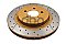 DBA Street Series X-GOLD Brake Disc 345mm x 28mm Kangaroo Paw DBA2438X - Front