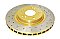 DBA Street Series X-GOLD Brake Disc 300mm x 25mm Kangaroo Paw DBA2500X - Front