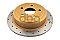 DBA Street Series X-GOLD Brake Disc 316mm x 12mm Solid DBA2537X - Rear