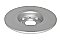 DBA Street Series En-Shield Plain Brake Disc 254.8mm x 9.5mm Vented DBA2573E - Rear