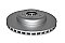 DBA Street Series En-Shield Plain Brake Disc 348mm x 30mm Kangaroo Paw DBA2674E - Front
