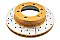 DBA Street Series X-GOLD Brake Disc 297mm x 25mm Kangaroo Paw DBA2714X - Front