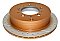 DBA Street Series En-Shield and X-GOLD Brake Disc 345mm x 18mm Kangaroo Paw DBA2723EX - Rear