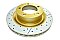 DBA Street Series X-GOLD Brake Disc 354mm x 32mm Kangaroo Paw DBA2724X - Front