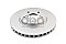 DBA Street Series En-Shield Plain Brake Disc 296mm x 28mm Kangaroo Paw DBA2726E - Front