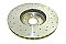 DBA Street Series X-GOLD Brake Disc 328mm x 28mm Kangaroo Paw DBA2734X - Front