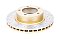DBA Street Series X-GOLD Brake Disc 338mm x 32mm Kangaroo Paw DBA2736X - Front