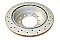 DBA Street Series X-GOLD Brake Disc 312mm x 18mm Kangaroo Paw DBA2737X - Rear