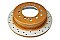 DBA Street Series X-GOLD Brake Disc 312mm x 18mm Kangaroo Paw DBA2737X - Rear