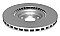 DBA Street Series En-Shield Plain Brake Disc 345mm x 30mm Kangaroo Paw DBA2832E - Front