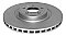 DBA Street Series En-Shield Plain Brake Disc 345mm x 30mm Kangaroo Paw DBA2832E - Front
