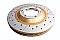 DBA Street Series X-GOLD Brake Disc 280mm x 27mm Kangaroo Paw DBA2840X - Front