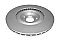 DBA Street Series En-Shield Plain Brake Disc 350mm x 25mm Kangaroo Paw DBA2968E - Front