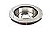 DBA Street Series T2 Brake Disc 332mm x 24mm Vented DBA3109S - Rear