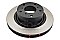 DBA 4000 series Plain Brake Disc 296mm x 28mm Kangaroo Paw DBA4040
