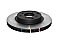 DBA 4000 series Plain Brake Disc 282mm x 23mm Kangaroo Paw DBA4200
