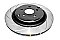 DBA 4000 series Slotted Left Hand Brake Disc 350mm x 26mm Kangaroo Paw DBA42031CSL - Rear