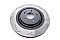 DBA 4000 series T3 Brake Disc 350mm x 32mm Kangaroo Paw DBA42224S - Front