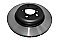 DBA 4000 series Plain Brake Disc 345mm x 24mm VENTED DBA42287 - Rear