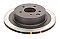 DBA 4000 series Plain Brake Disc 308mm x 16mm Kangaroo Paw DBA42309 - Rear