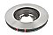 DBA 4000 series Plain Brake Disc 318mm x 28mm Kangaroo Paw DBA42394 - Front