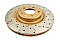 DBA 4000 series XS Brake Disc 323mm x 24mm Kangaroo Paw DBA42550XS - Front