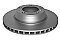 DBA 4000 series Plain Brake Disc 330mm x 28mm Kangaroo Paw DBA42593E - Rear