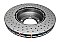 DBA 4000 series XD Brake Disc 330mm x 28mm Kangaroo Paw DBA42593XD - Rear