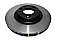 DBA 4000 series Plain Brake Disc 360mm x 36mm Kangaroo Paw DBA42596 - Front
