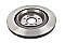 DBA 4000 series Plain Brake Disc 365mm x 28mm Kangaroo Paw DBA42605 - Rear