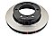 DBA 4000 series Plain Brake Disc 297mm x 25mm Kangaroo Paw DBA42714 - Front