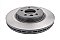 DBA 4000 series Plain Brake Disc 332mm x 30mm Kangaroo Paw DBA42776 - Front