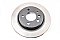 DBA disc brake 4000 series Plain Brake Disc 300mm x 22mm Kangaroo Paw DBA42777 - Rear