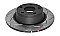 DBA 4000 series T3 Brake Disc 286mm x 12mm Kangaroo Paw DBA42829S - Rear