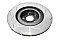 DBA 4000 series T3 Brake Disc 350mm x 25mm Kangaroo Paw DBA42968S - Front
