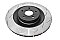 DBA 4000 series T3 Brake Disc 350mm x 25mm Kangaroo Paw DBA42968S - Front