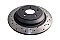 DBA 4000 series XS Brake Disc 302mm x 11mm Solid DBA42969BLKXS - Rear