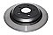 DBA 4000 series Plain Brake Disc 350mm x 25mm Solid DBA42969 - Rear